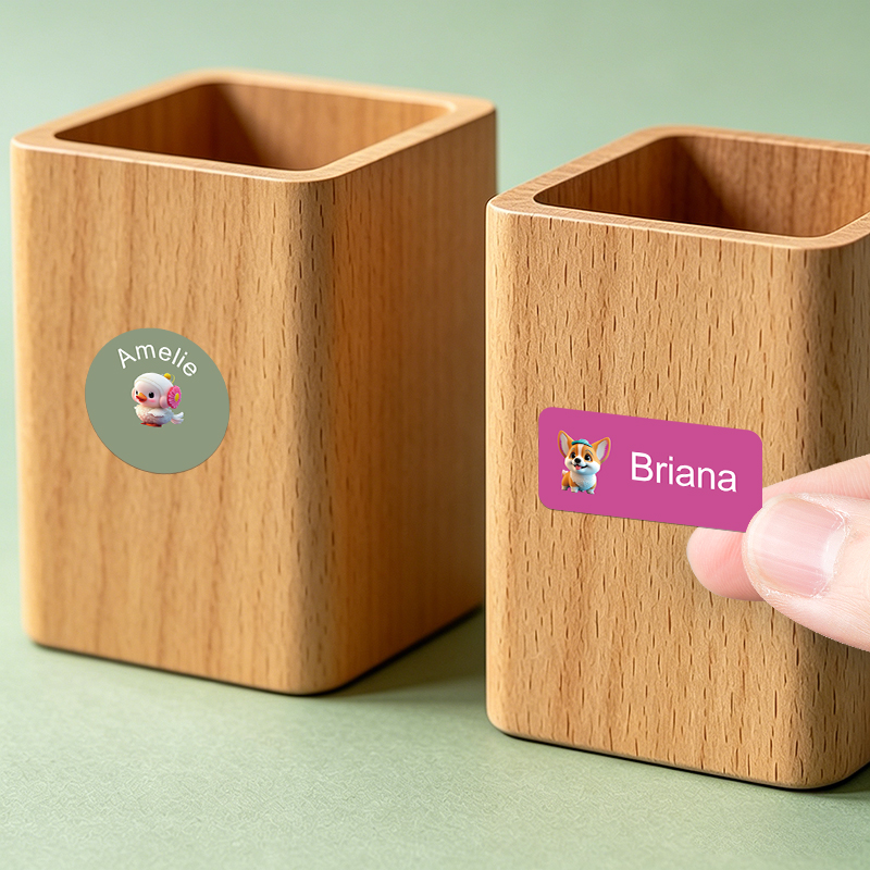 Etiquetas de Nome Personalizad - Personalized Name Box avaliação e preço