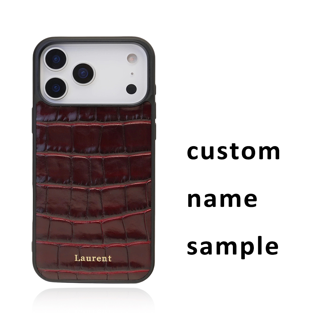 Capa de Telefone de Luxo em Co - Personalized Name Box avaliação e preço