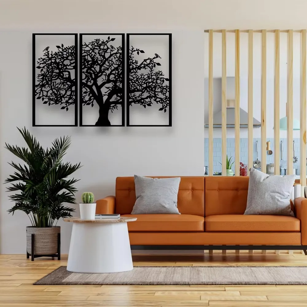 Decoração de Parede em Metal Á - Family Tree Print avaliação e preço